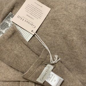 Garnet Hill cashmere wrap new with tags